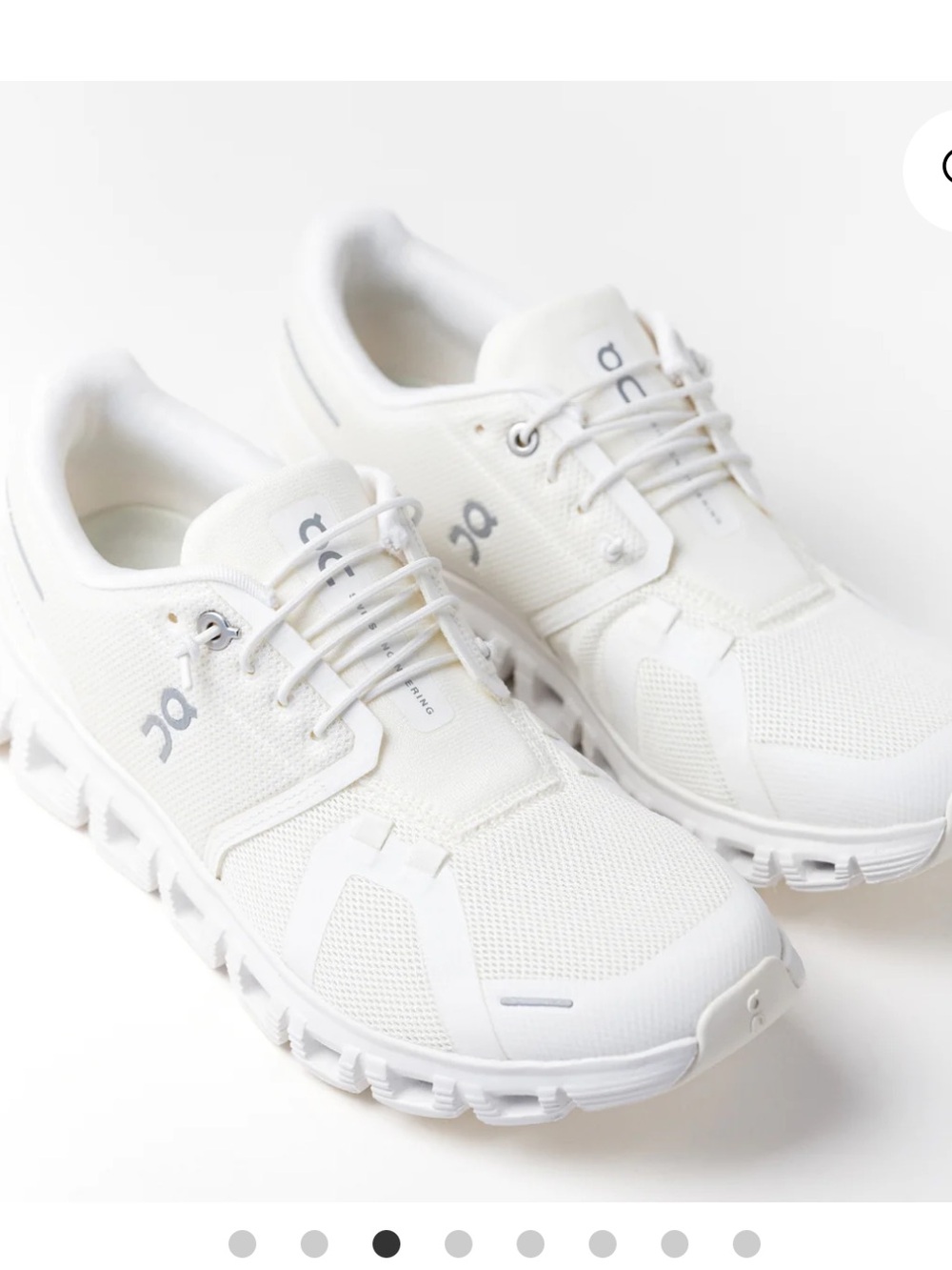 On Cloud 6 sneakers - white, women’s 9.5